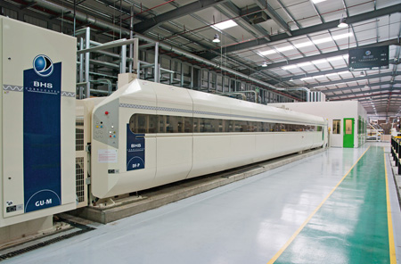 BHS Corrugated 2.5m machine at Board24 Preston